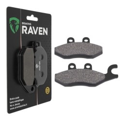 Plaquettes de frein Piaggio Beverly 350 ie Sport Touring Arrière 665842 - EBC SFA418 - Raven 100-266