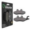 Plaquettes de frein Piaggio MP3 125 Hybrid Yourban ie Arrière 647079 - EBC SFA418 - Raven 100-266