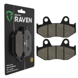 Plaquettes de frein Suzuki Burgman 400 AN  Arrière 69100-14860 - EBC FA411 - Raven 100-267