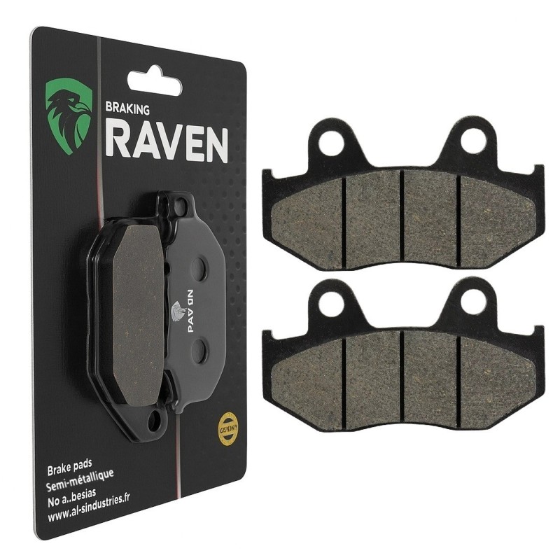 Plaquettes de frein Suzuki Burgman 400 AN  Arrière 69100-14860 - EBC FA411 - Raven 100-267