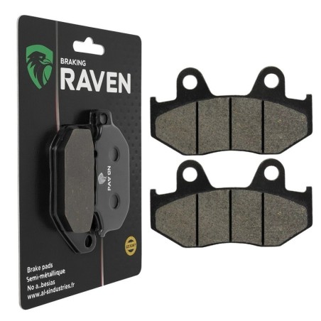 Plaquettes de frein Suzuki Burgman 400 AN  Arrière 69100-14860 - EBC FA411 - Raven 100-267