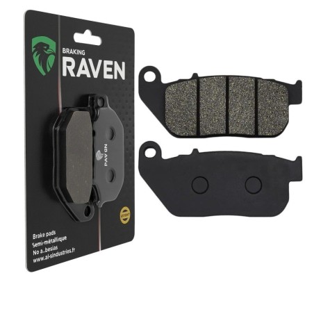 Plaquettes de frein Harley-davidson Sportster 1200 Roadster XL1200R Av Ga ou Dr 42831-04A - EBC FA381 - Raven 100-272