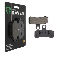 Plaquettes de frein Harley-davidson Dyna Switchback FLD Av Ga ou Dr 44082-08 - EBC FA457HH - Raven 100-275