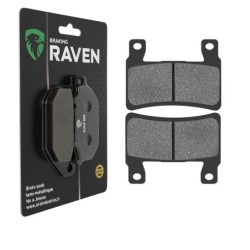 Plaquettes de frein Harley-davidson Softail Heritage Classic FLSTC Avant 41300-102 - EBC FA296HH - Raven 100-279