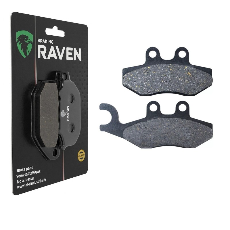 Plaquettes de frein Piaggio Beverly 400 ie  Arrière Nc - EBC SFA353 - Raven 100-293