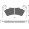 Plaquettes de frein Quadzilla 325 4x4 Arrière Nc - EBC FA482 - Raven 100-294