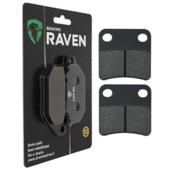 Plaquettes de frein Gilera GP 800 Model 2 Arrière Nc - EBC SFA257/2 - Raven 100-303