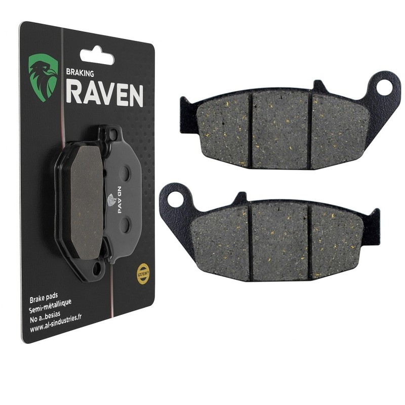 Plaquettes de frein Honda Dax 125  Arrière 06435-K98-E01 - EBC FA629TT - Raven 100-311