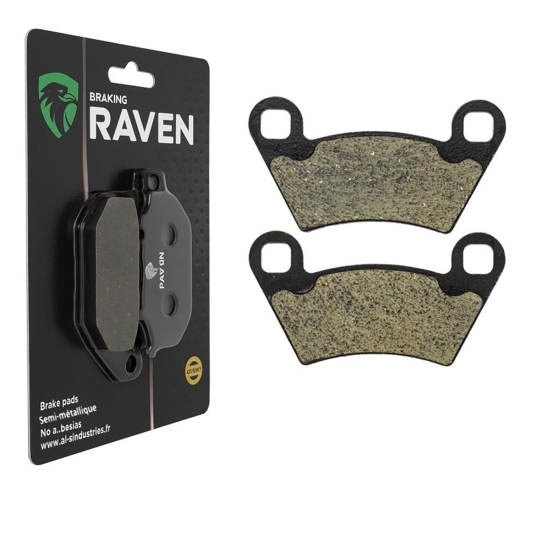 Plaquettes de frein Polaris Sportsman 570 ACE EFI euro Arrière 1910514 - EBC FA354R - Raven 100-312