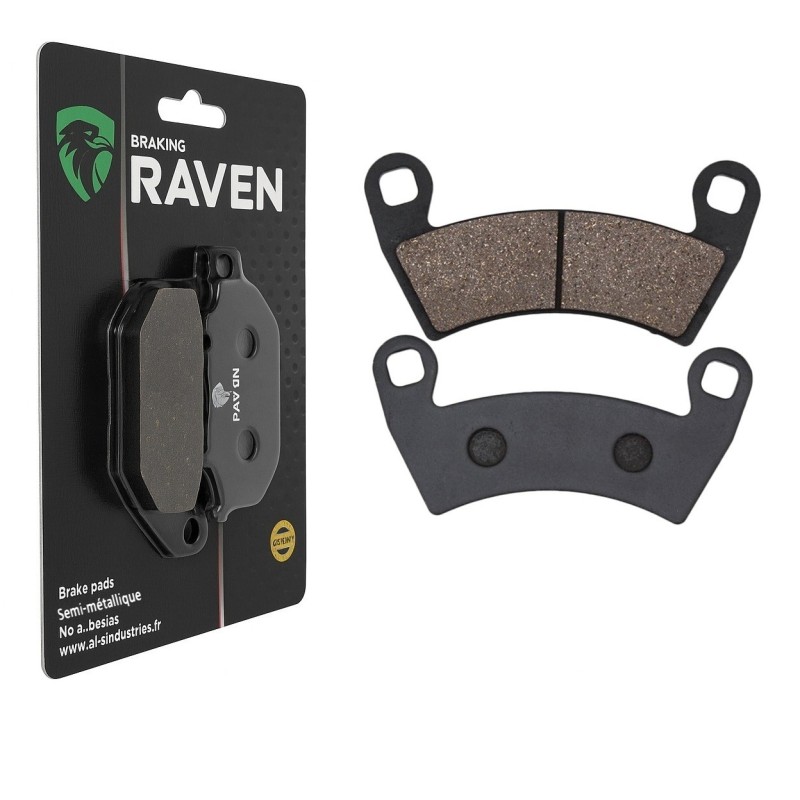 Plaquettes de frein Polaris ACE 325  Av Ga ou Dr 2206025 - EBC FA452R - Raven 100-313