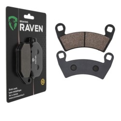 Plaquettes de frein Polaris General 1000  Av Ga ou Av Dr 2208078 - EBC FA452R - Raven 100-313