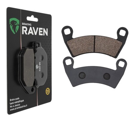 Plaquettes de frein Polaris Sportsman 570 ACE EFI euro Av Ga ou Dr 2208701 - EBC FA452R - Raven 100-313