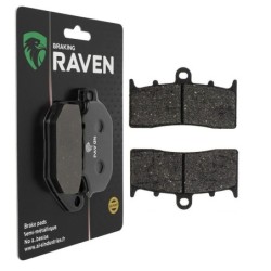 Plaquettes de frein Bmw K 1600 GT  Av Ga ou Av Dr 34117728945 - EBC FA613TT - Raven 100-318