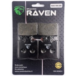 Plaquettes de frein Yamaha FJR 1300  Av Ga ou Dr 1CR-25805-00 - EBC FA423/4 - Raven 100-326