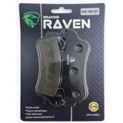 Plaquettes de frein Honda VT 1300 Stateline  Arrière 06435-MCA-006 - EBC FA261/2 - Raven 100-327