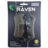 Plaquettes de frein Honda VT 1300 Fury  Arrière 06435-MCA-006 - EBC FA261/2 - Raven 100-327