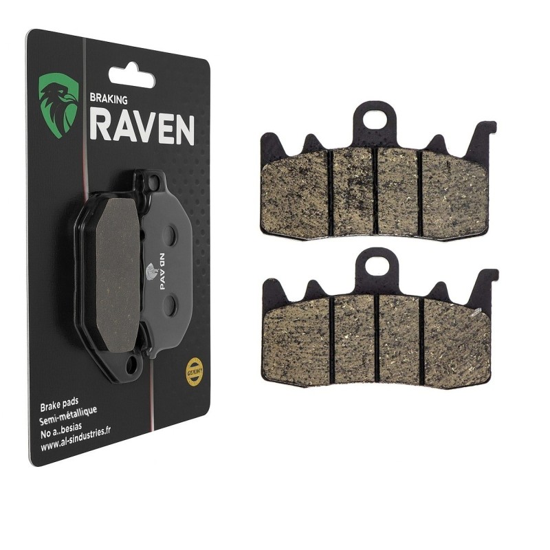 Plaquettes de frein Bmw F 800 R  Av Ga ou Dr 34118548028 - EBC FA630 - Raven 100-328