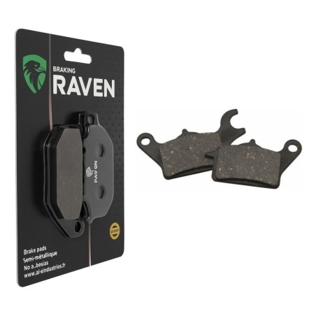 Plaquettes de frein Honda Super Cub 125 C Avant 06455-KWB-601 - EBC FA691 - Raven 100-336