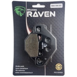 Plaquettes de frein Polaris RZR 170  Arrière 0454444 - EBC FA489 - Raven 100-337