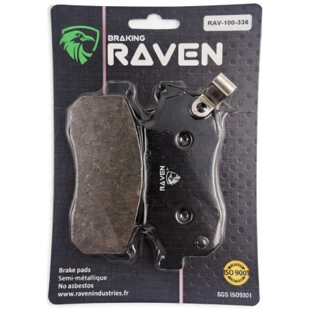 Plaquettes de frein Honda MUV 700 Big red  Avant Droit 06451-HL1-A01 - EBC FA477 - Raven 100-338