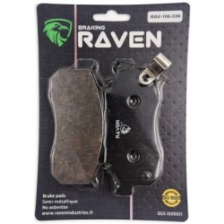Plaquettes de frein Honda SXS 500 Pioneer  Avant Droit 06452-HL3-A00 - EBC FA477 - Raven 100-338