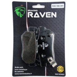 Plaquettes de frein Honda MUV 700 Big red  Arrière Gauche 06454-HL1-A01 - EBC FA478 - Raven 100-341