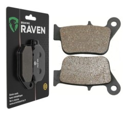 Plaquettes de frein Yamaha X-Max 250 YP R etrier HengTong Arrière 2DL-F5811-00-00 - EBC FA678 - Raven 100-348