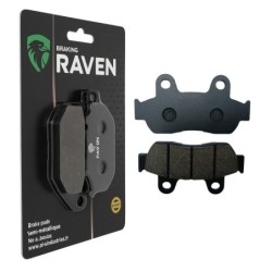 Plaquettes de frein Honda Elite 125  Avant 06455-KSY-902 - EBC  - Raven 100-350