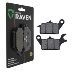 Plaquettes de frein Yamaha Tricity 125 MW MWS Avant Gauche 2CM-F5805-00-00 - EBC FA655 - Raven 100-357
