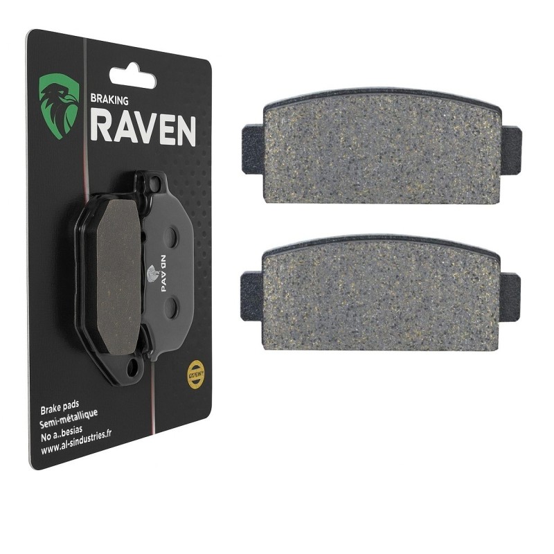 Plaquettes de frein Cf-moto Z-Force 600 CF Z6 EX Ar Ga ou Ar Dr Nc - EBC FA651 - Raven 100-362