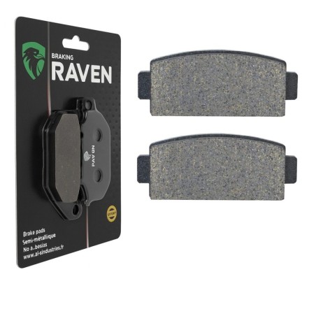 Plaquettes de frein Cf-moto Z-Force 600 CF Z6 EX Ar Ga ou Ar Dr Nc - EBC FA651 - Raven 100-362