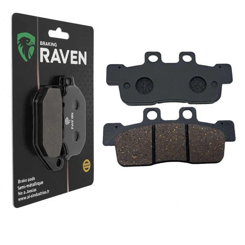 Plaquettes de frein Yamaha Cygnus 125 NCX K L  X Avant 17C-W0045-00 1CJ-F5811-00 - EBC SFA632 - Raven 100-363