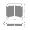 Plaquettes de frein Triumph Trident T150 750 V Avant Nc - FA016 - Raven 100-365