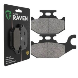 Plaquettes de frein Suzuki LT-A 450 KingQuad  Avant Gauche 69101-03820 59100-31860 - EBC FA413 - Raven 100-373