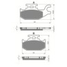 Plaquettes de frein Suzuki LT-A 750 KingQuad  Avant Gauche 59100-31860 - EBC FA413 - Raven 100-373