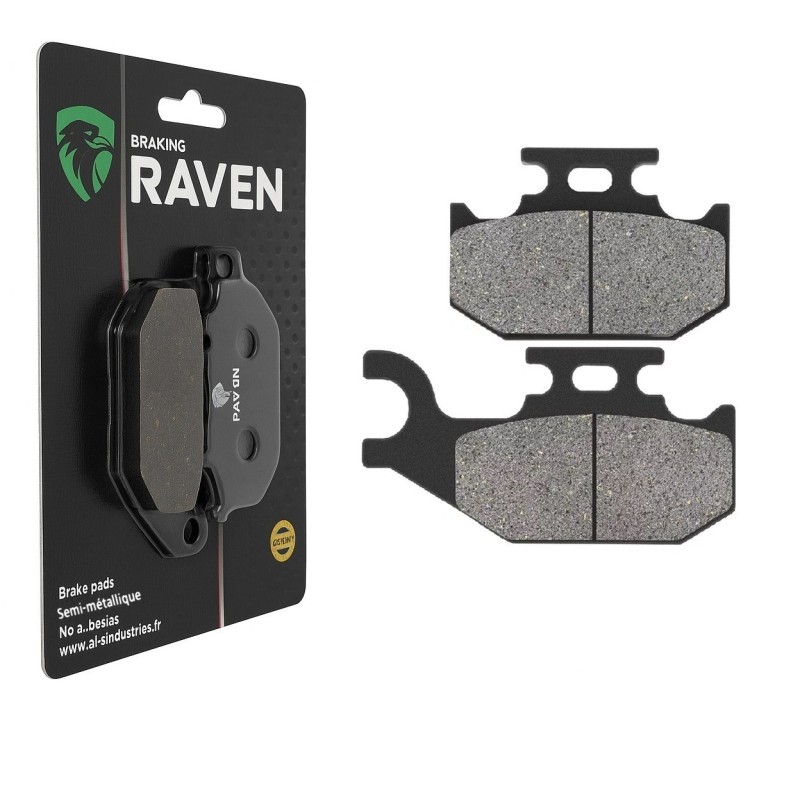 Plaquettes de frein Suzuki LT-A 450 KingQuad  Avant Droit 59100-31850 - EBC FA414 - Raven 100-374