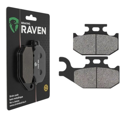 Plaquettes de frein Suzuki LT-A 450 KingQuad  Avant Droit 59100-31850 - EBC FA414 - Raven 100-374