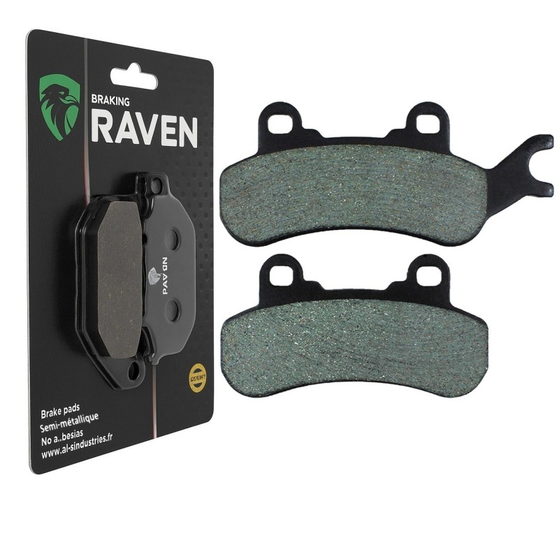 Plaquettes de frein Can-am Traxter 800 T HD8 Av Ga ou Ar Ga 715900386 - EBC FA682TT - Raven 100-378