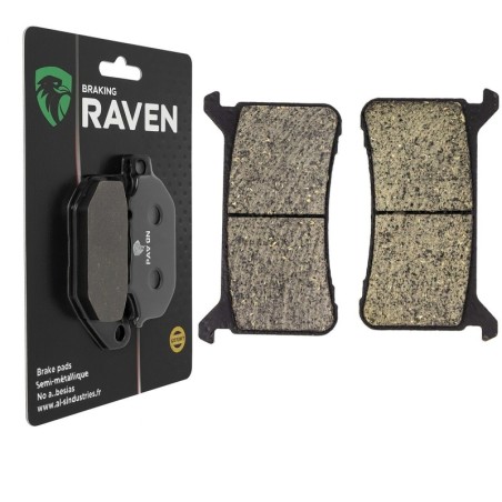Plaquettes de frein Honda CMX Rebel 1100  Av Ga ou Av Dr 06455-MKF-D41 - EBC FA700 - Raven 100-386