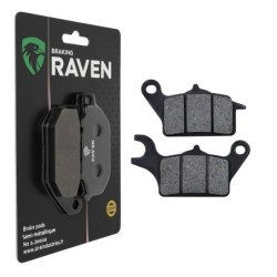 Plaquettes de frein Honda Vision 110 NSC 16 p Avant 06455-K44-D01 - EBC SFA708 - Raven 100-387