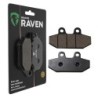Kit plaquettes Harley-davidson Softail Fat Boy FLFBS ANV Arrière 41300-197 - EBC FA747 - Raven 100-395