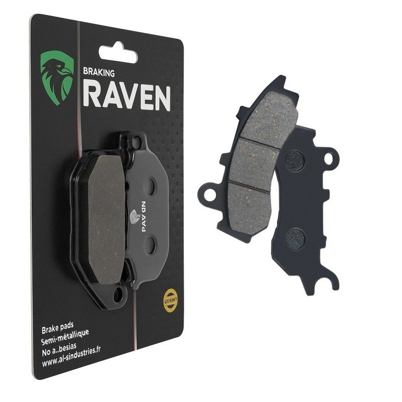 Plaquettes de frein Honda PCX 125 sans ABS Avant 06455-KRE-K01 - EBC FA723 - Raven 100-396