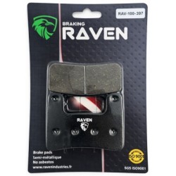 Plaquettes de frein Bmw S 1000 R Av Ga ou Av Dr 34118405104 - EBC FA724 - Raven 100-397