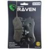 Plaquettes de frein Honda CBF 125 Twister  Avant 06455-KPN-E21 - EBC FA716 - Raven 100-398