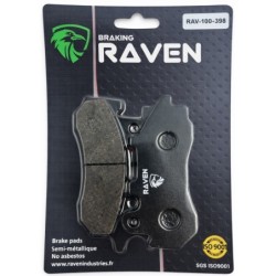 Plaquettes de frein Honda CB 125 F  Avant 06455-KPN-E21 - EBC FA716 - Raven 100-398