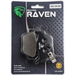 Plaquettes de frein Honda SXS 500 Pioneer  Arrière 06435-HN8-016 - EBC FA714 - Raven 100-399