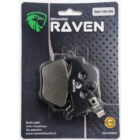 Plaquettes de frein Honda SXS 500 Pioneer  Arrière 06435-HN8-016 - EBC FA714 - Raven 100-399