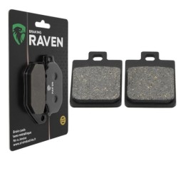 Plaquettes de frein Husqvarna Husky Boy 50  Avant ou Arrière Nc - EBC FA282R - Raven 100-501