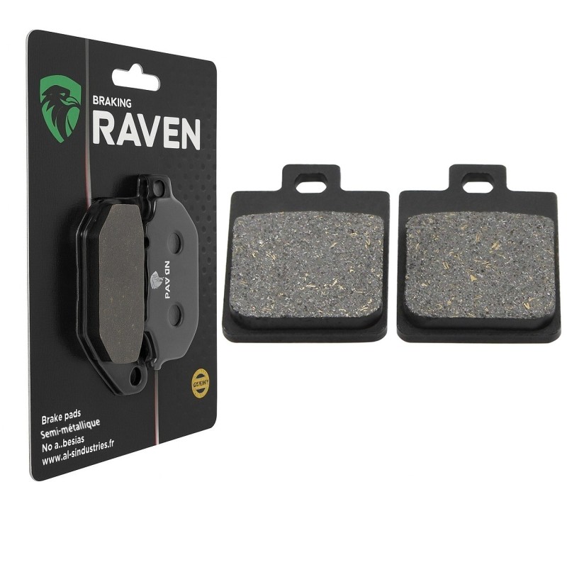 Plaquettes de frein Husqvarna Husky Boy 50  Avant Nc - EBC FA282R - Raven 100-501