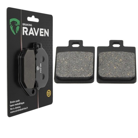 Plaquettes de frein Husqvarna Husky Boy 50  Avant ou Arrière Nc - EBC FA282R - Raven 100-501
